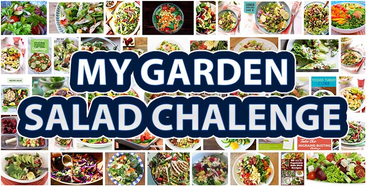 healthy green salad challenge